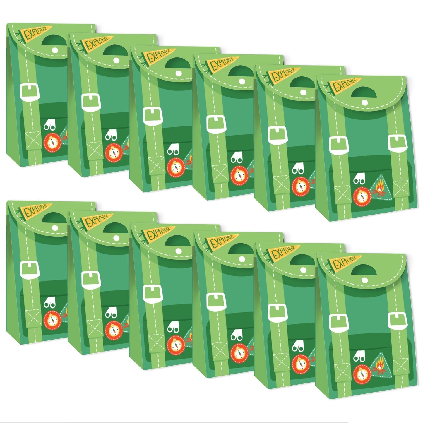Camping Goodie Bags - 12 Ct
