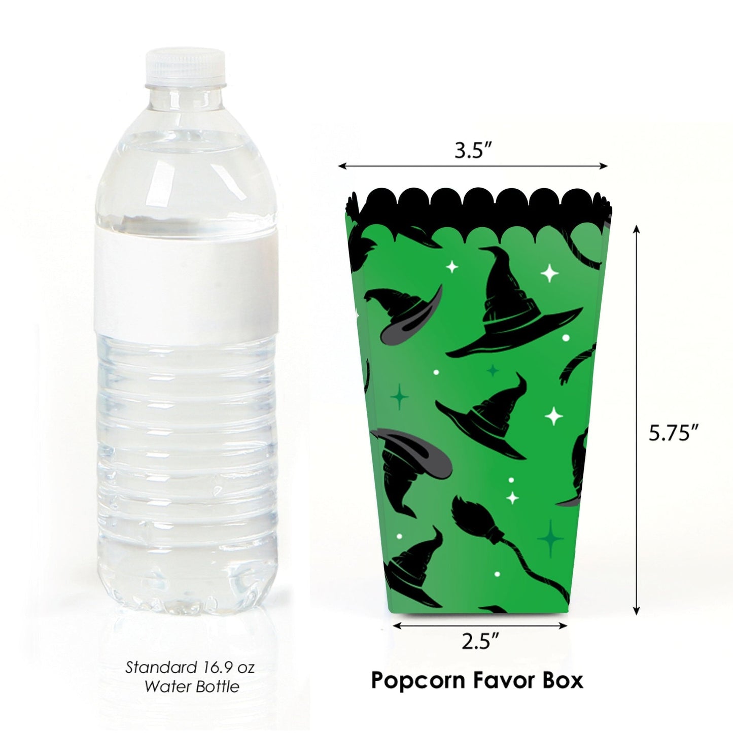 Witch Popcorn Boxes - 12 Ct