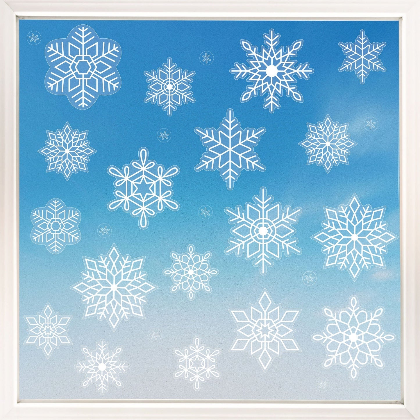 Snowflakes Window Clings