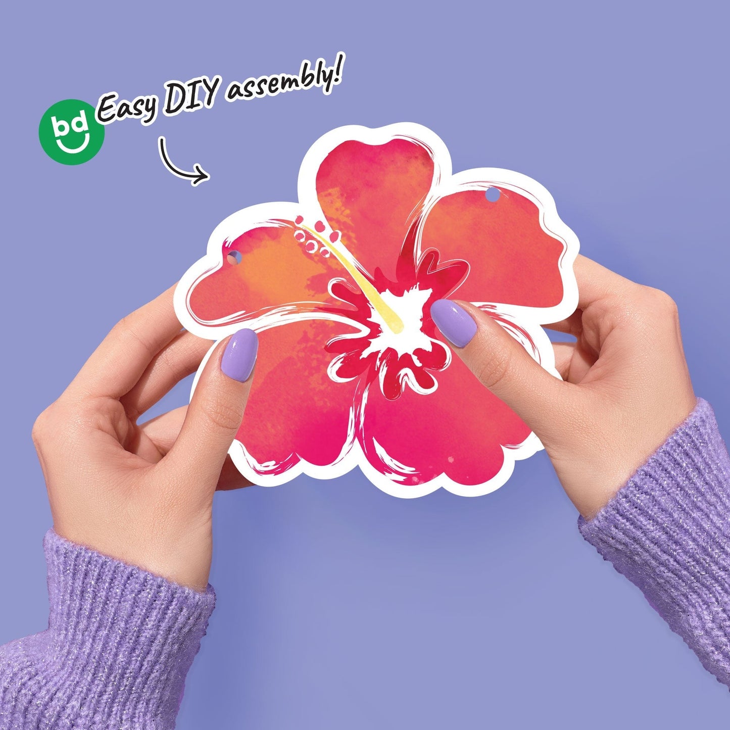 Hawaiian Luau Garland Banner - 15 Pc