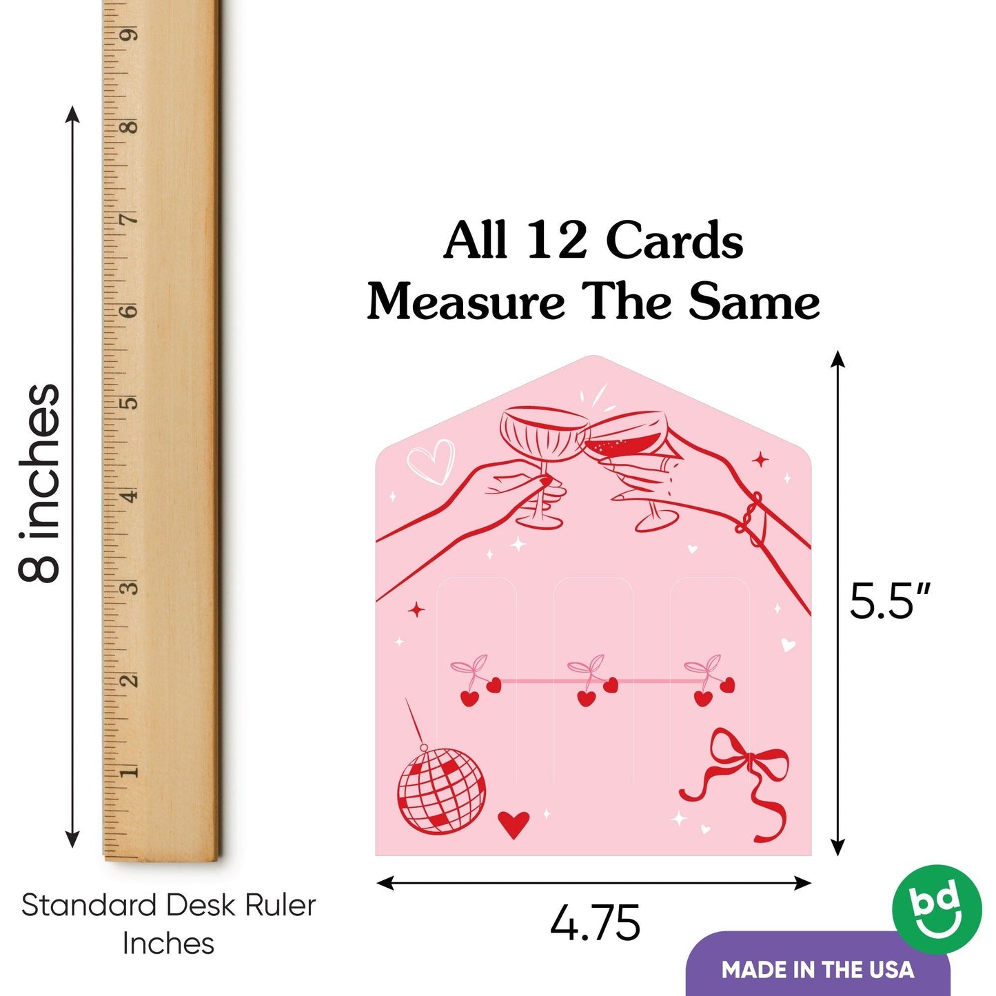 Drinks with the Girls 3-In-A-Row Pull Tabs Game - 12 Ct