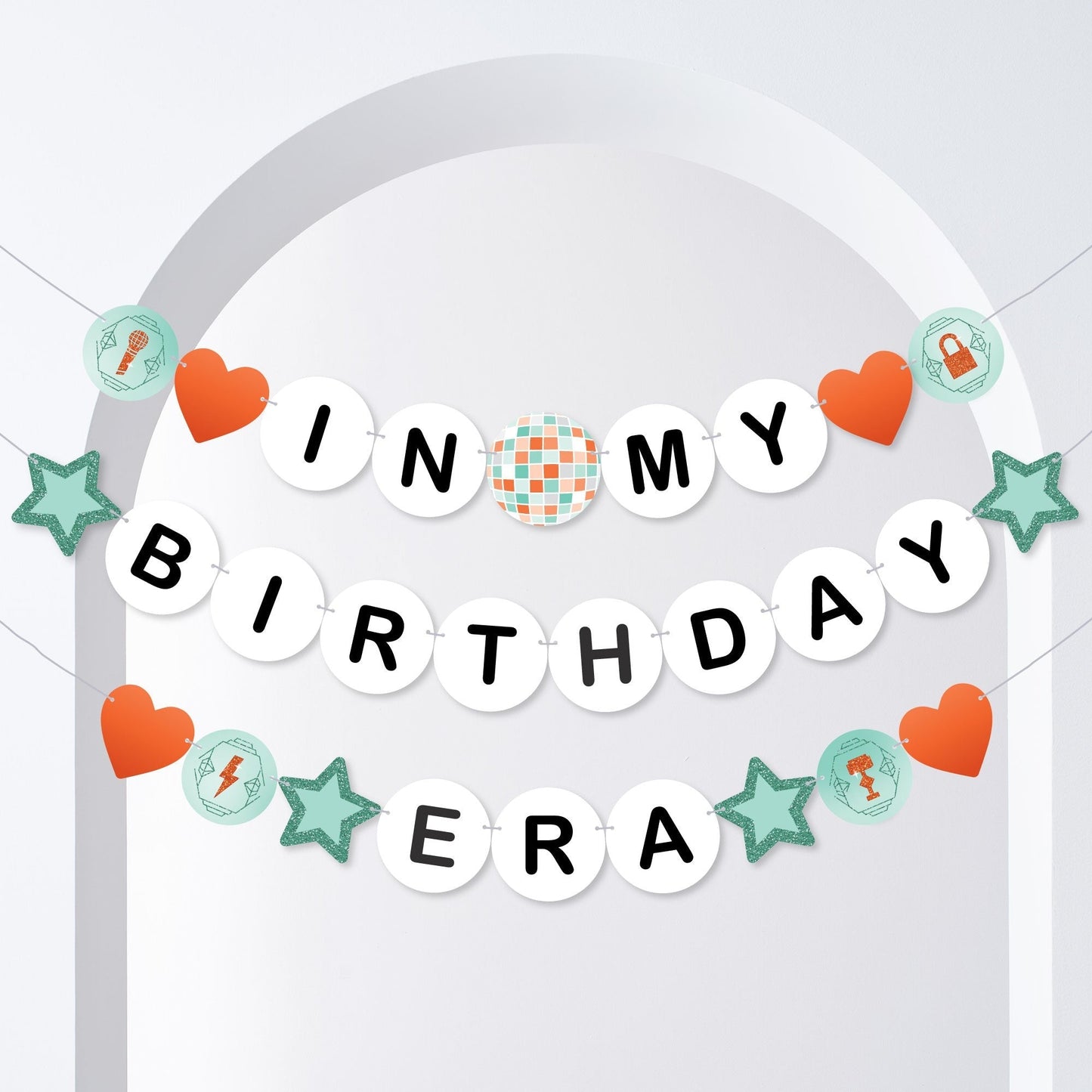 The Life of a Birthday Girl Friendship Bracelet Banner