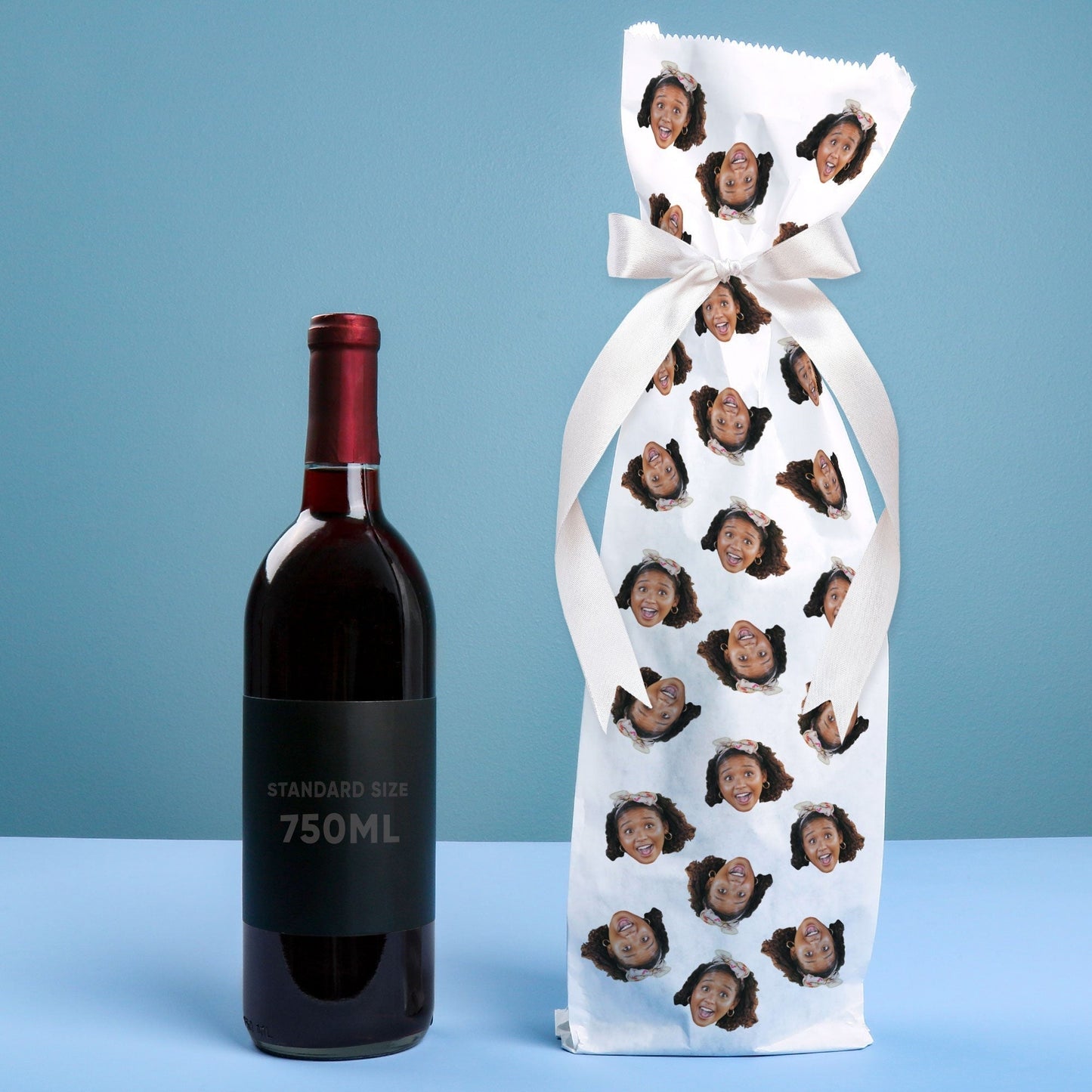 Custom Face Wine Bags - Pattern Any Occasion