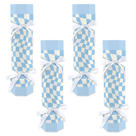Checkered Cracker Boxes - 12 Ct