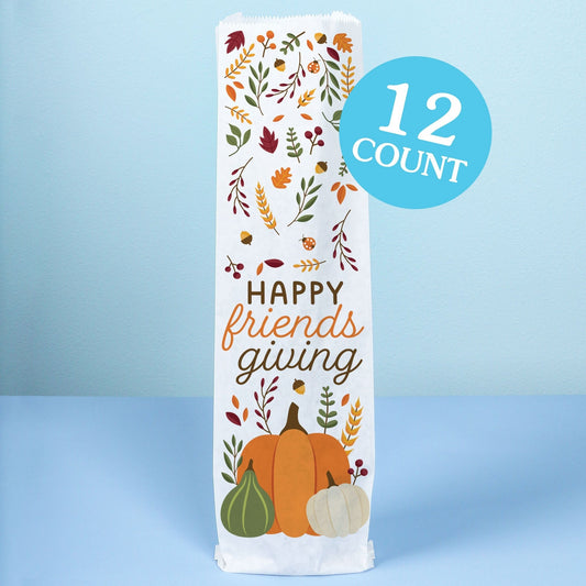 Wine Bags - Fall Friends Thanksgiving