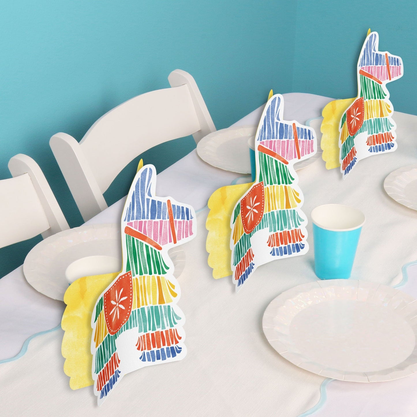 Fiesta 3D Centerpieces - 8 Ct