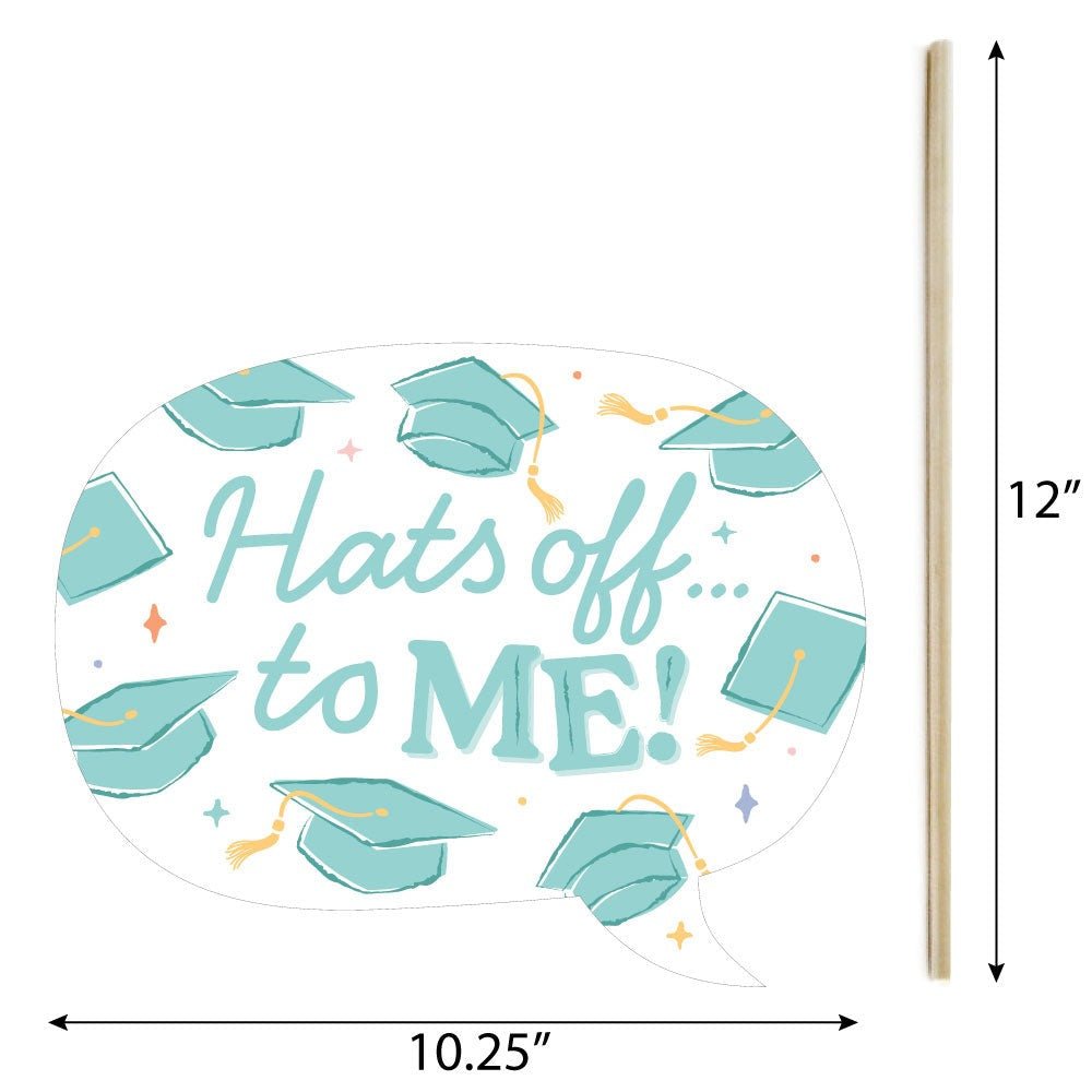 Pastel Grad - Funny Photo Props - 10 Ct
