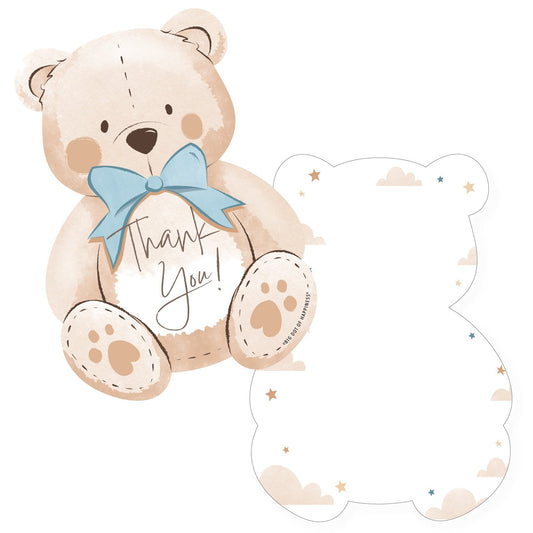 We Can Bearly Wait Baby Shower Thank You Cards
