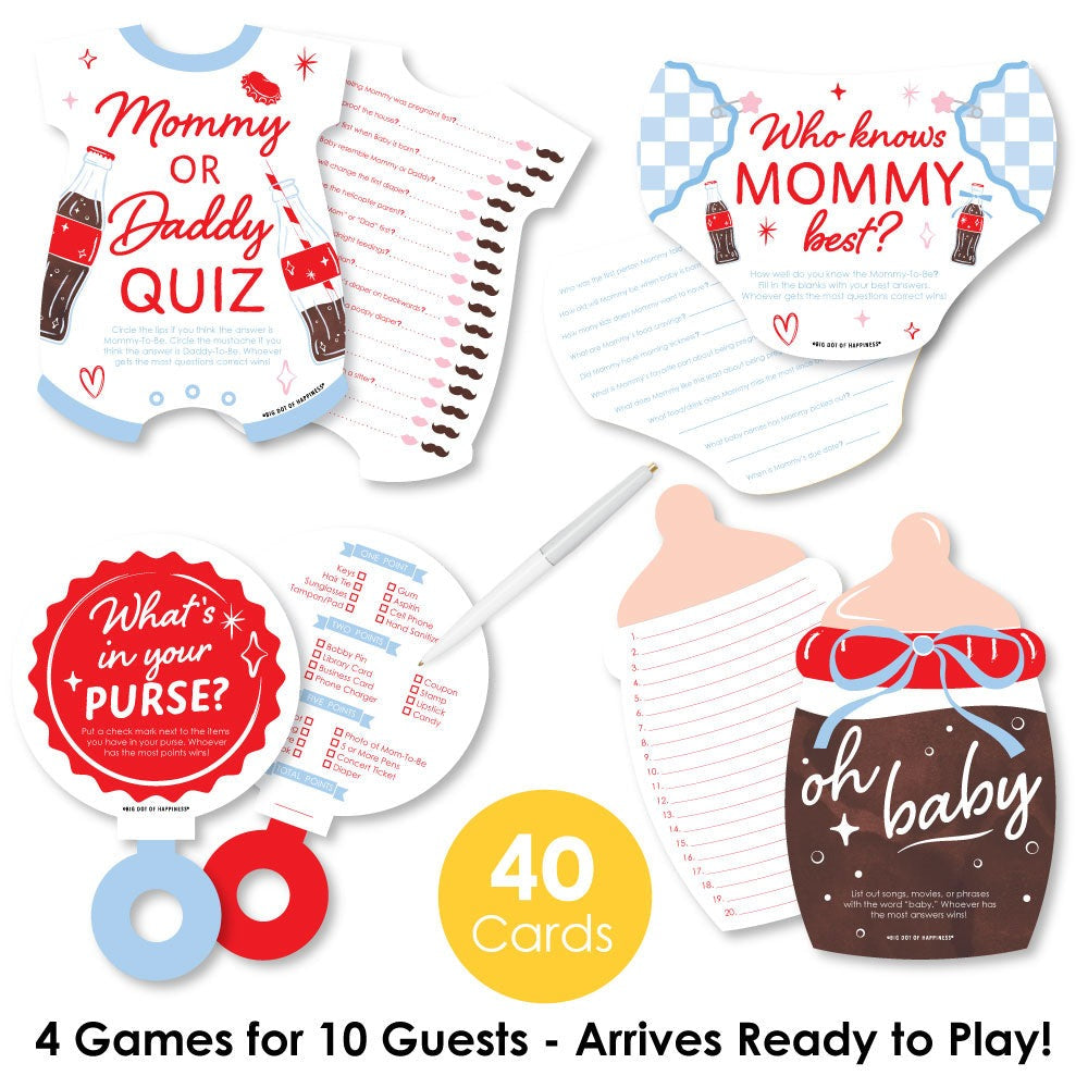 She's Ready to Pop Baby Shower Gamerific Bundle