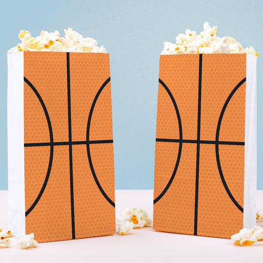 Popcorn Bags - Basketball - 25 Ct