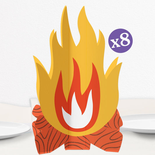 Camping 3D Centerpieces - 8 Ct