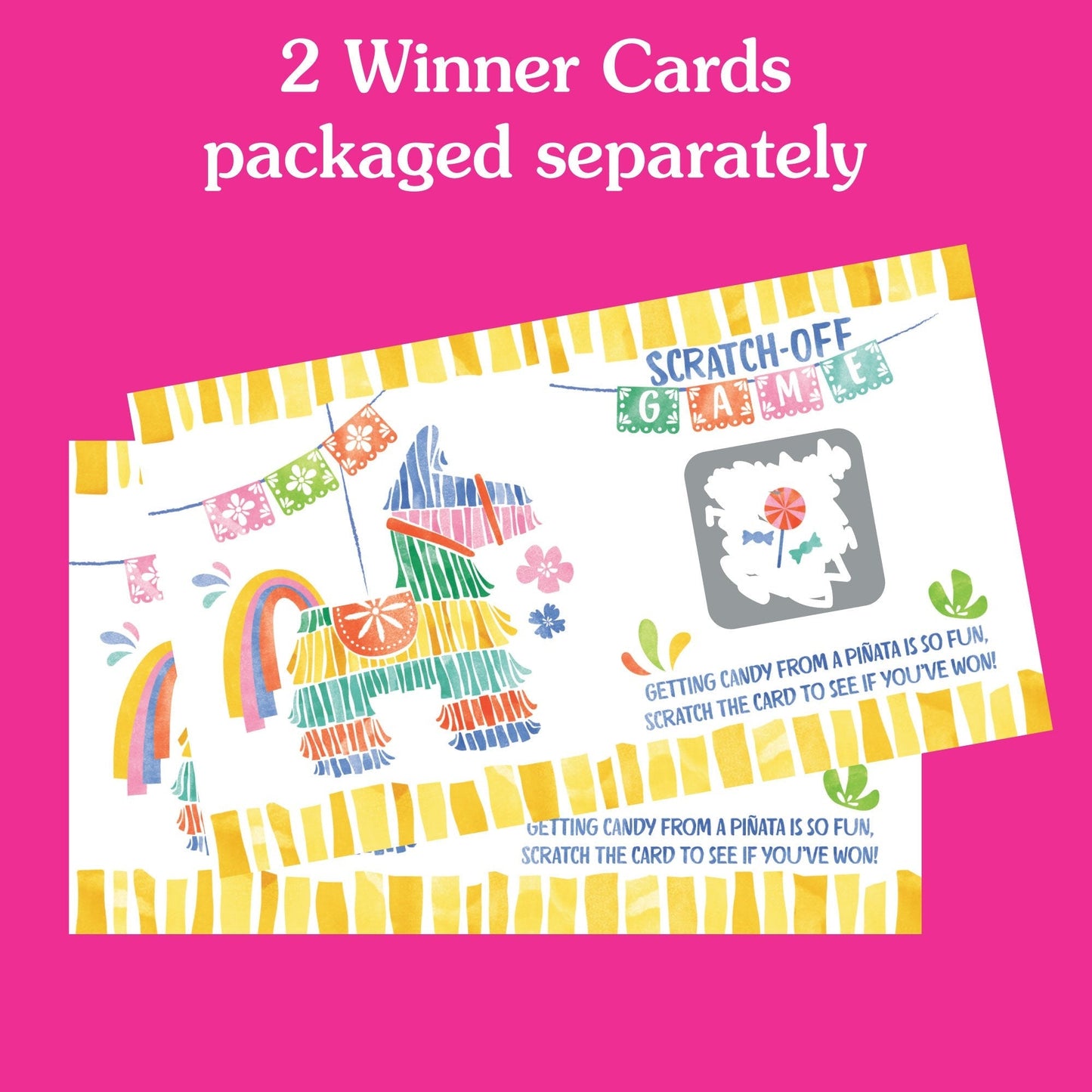 Fiesta Scratch Off Cards Game - 22 Ct