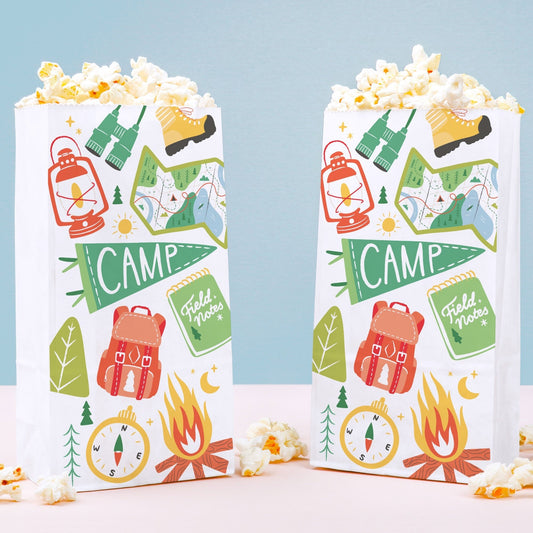 Popcorn Bags - Camping - 25 Ct
