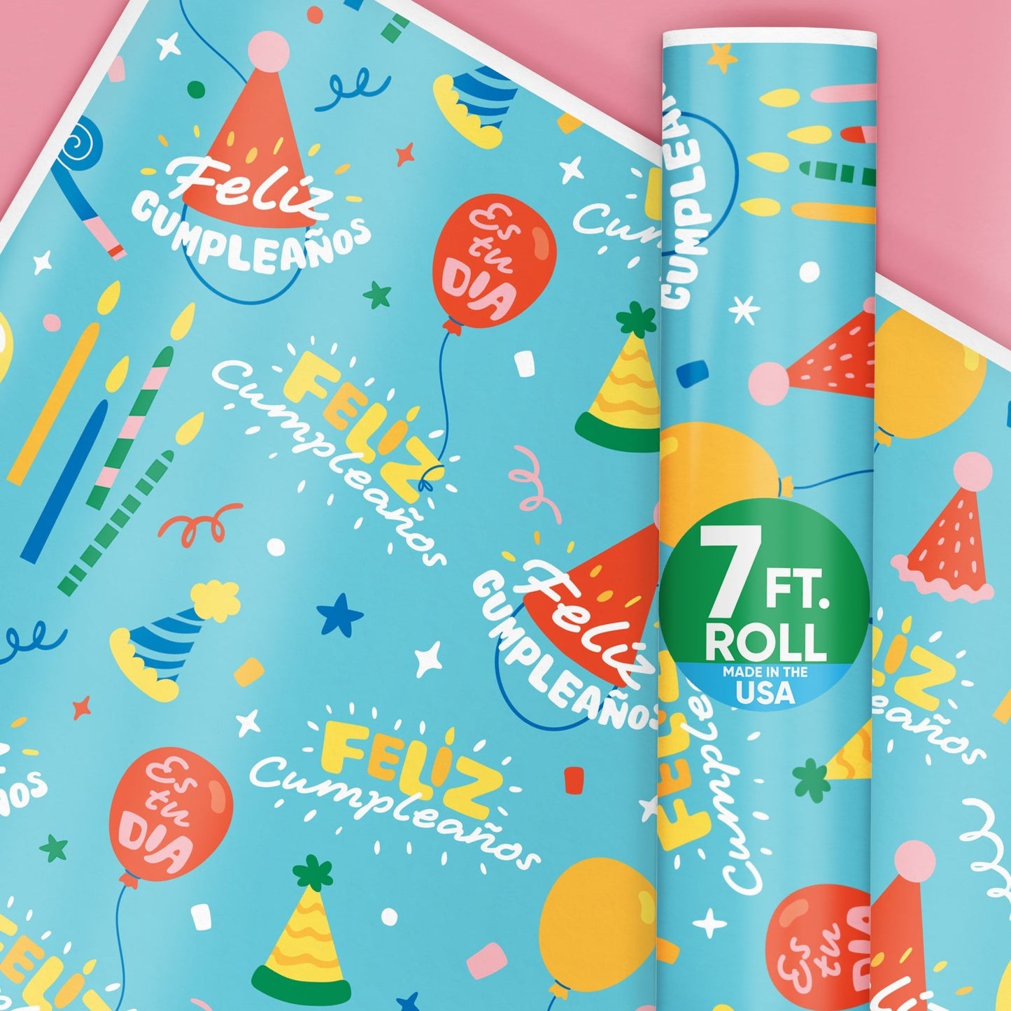 Feliz Cumpleanos Wrapping Paper