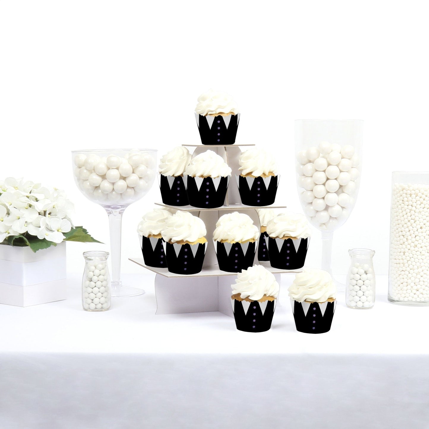 Goth Girl Cupcake Wrappers - 12 Ct
