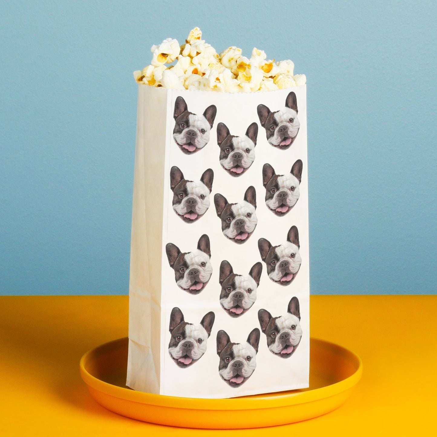 Custom Face Popcorn Bags - Pattern Any Occasion