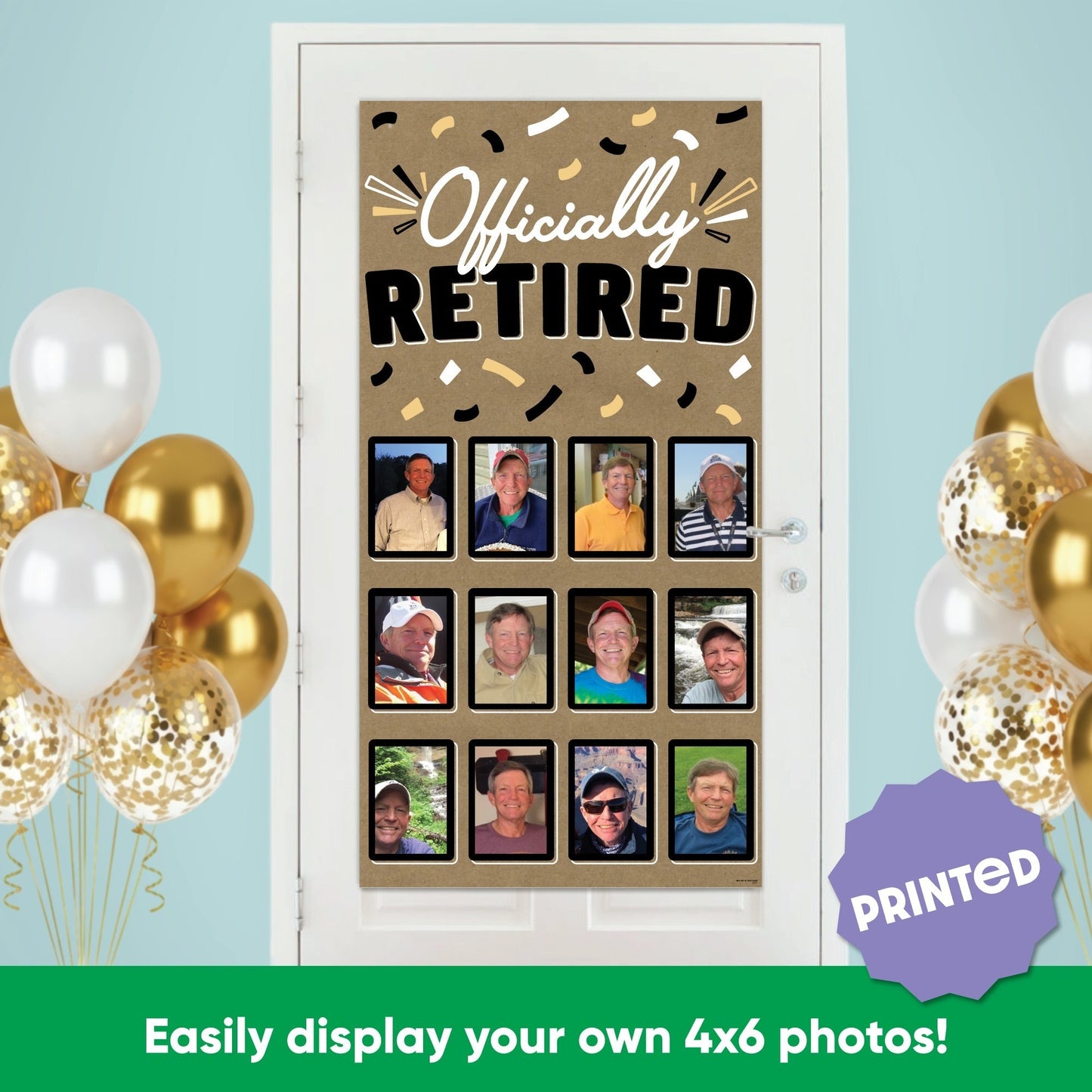 Retirement Kraft Photo Banner