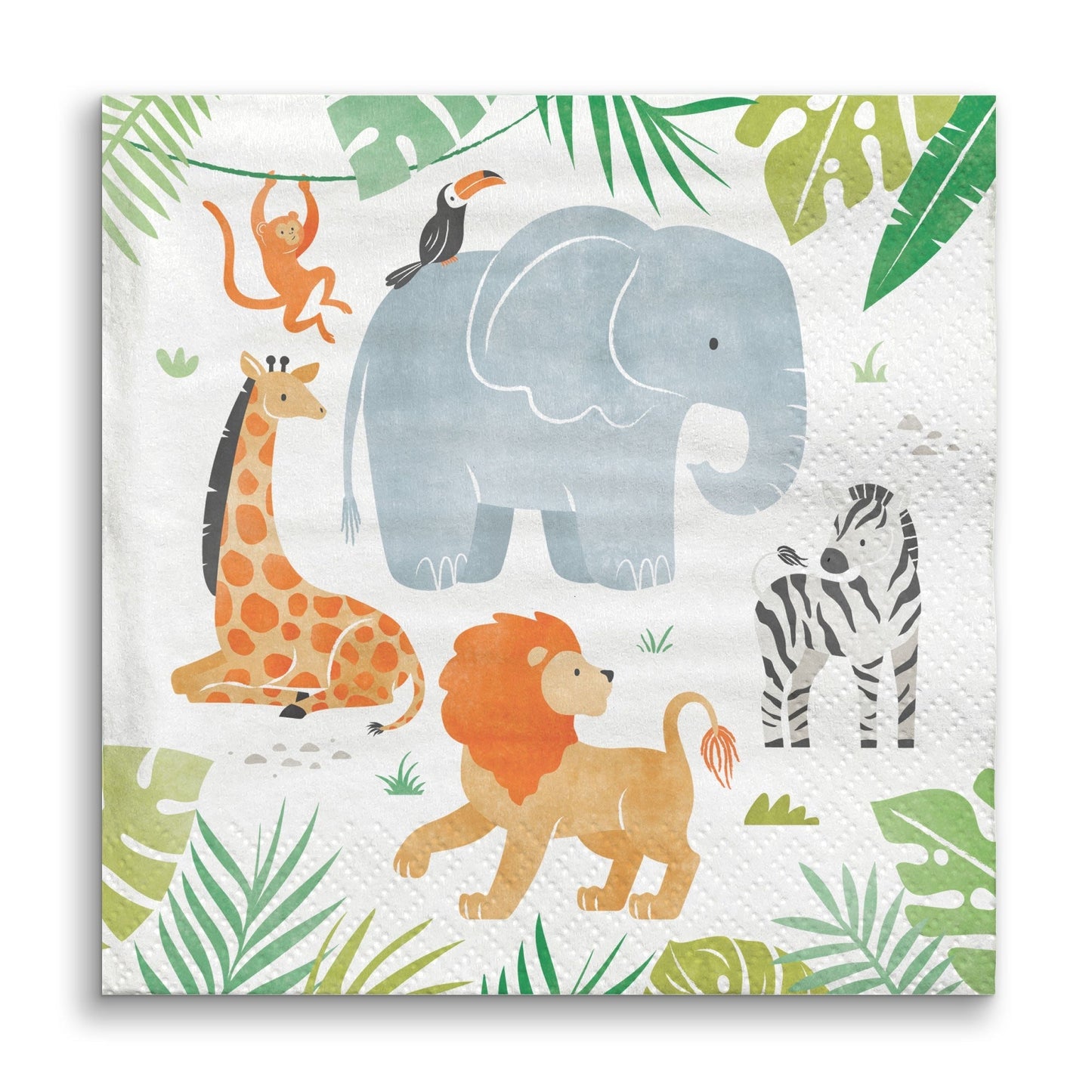 Napkins - Safari Animals - 24 Ct