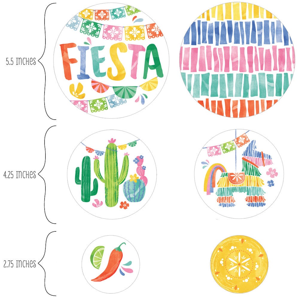 Fiesta Large Confetti - 27 Ct