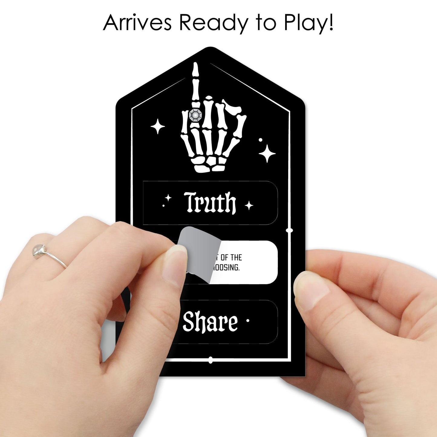 Til Death Do Us Party Truth, Dare, Share Pull Tabs - 12 Ct