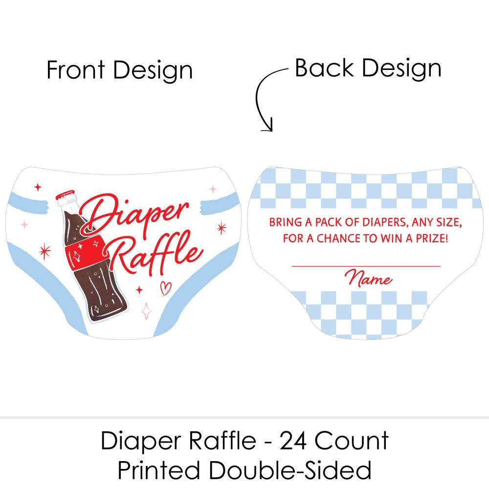 She's Ready to Pop Diaper Raffle Game - 24 Ct