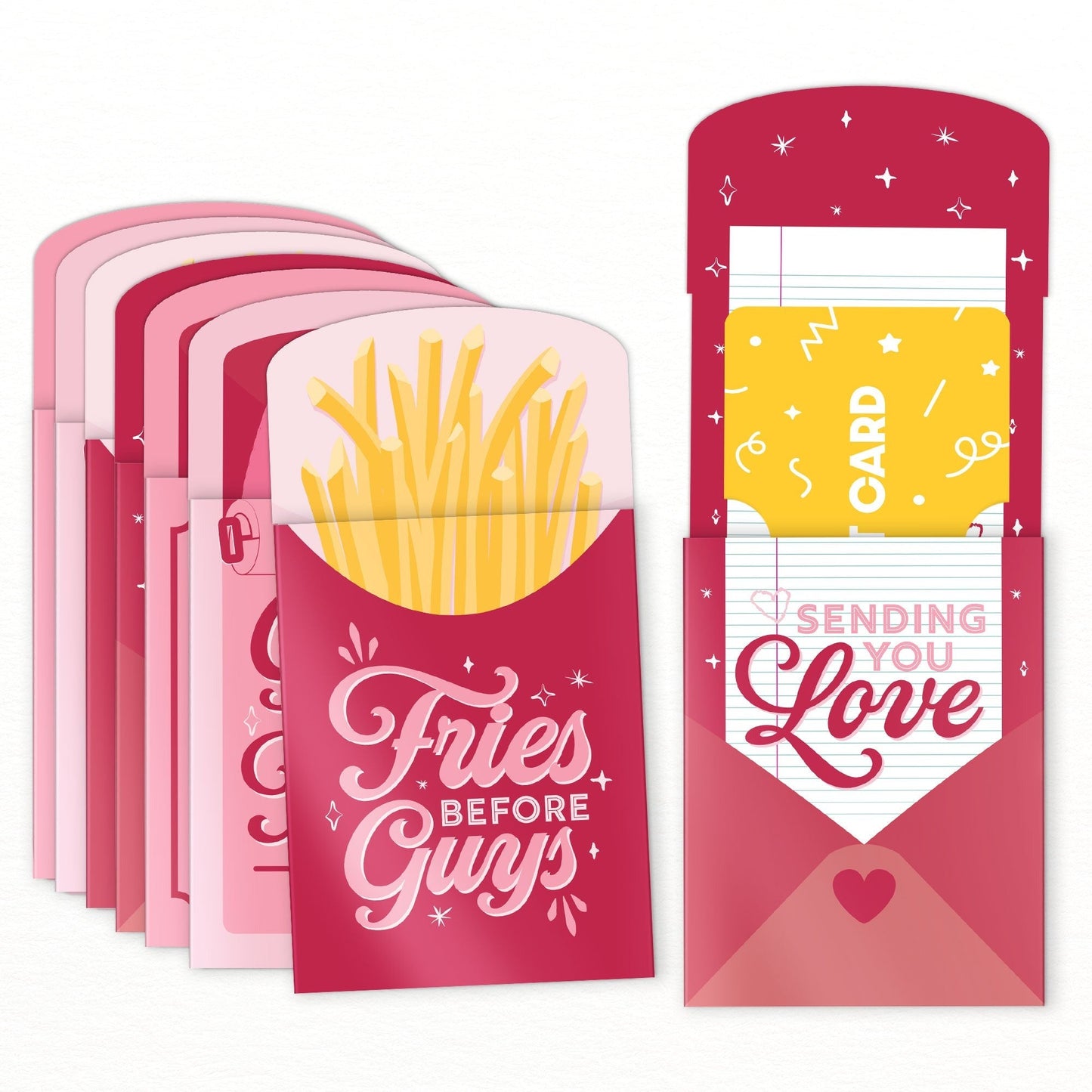 Assorted Perfect Pair Nifty Gifty Card Holders - 8 Ct