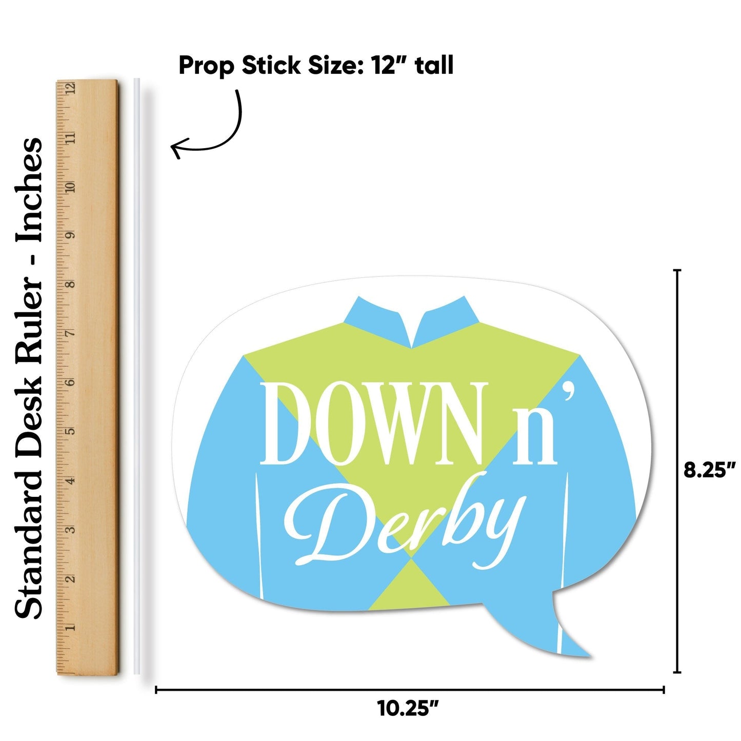 Derby Horse Race Photo Props - 20 Ct
