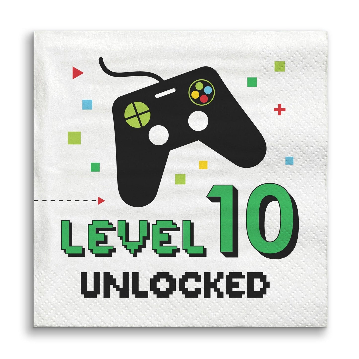Custom Text Napkins - Game Zone