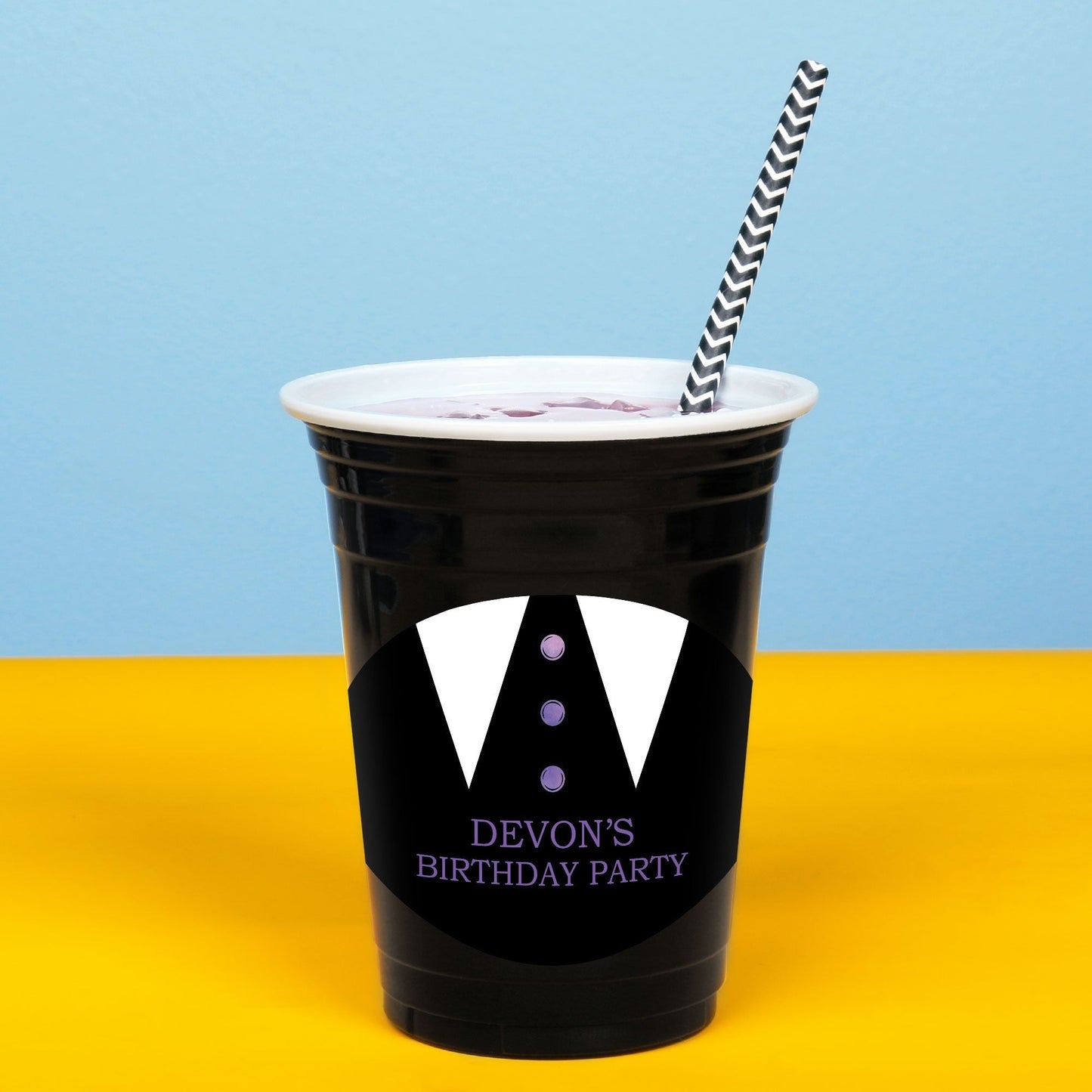 Custom Party Cups - Goth Girl - 16 Ct