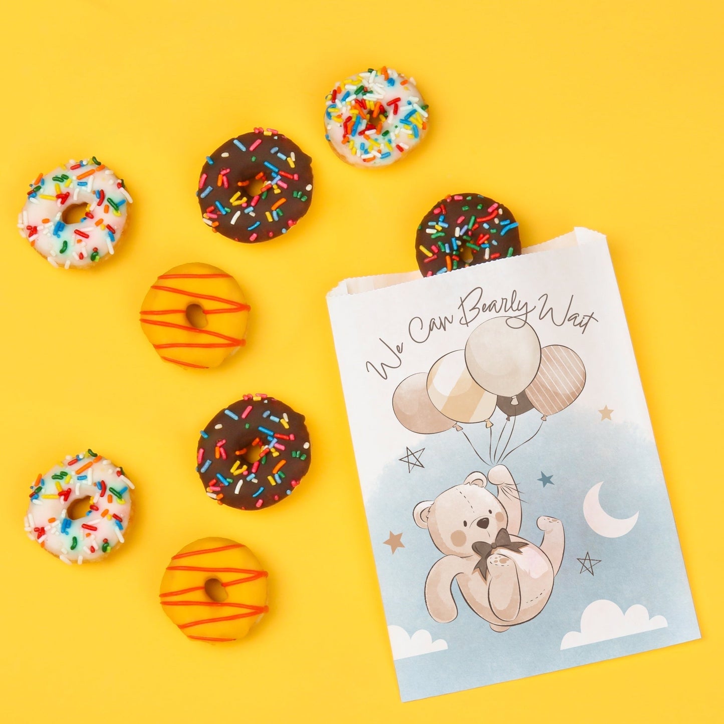 Paper Treat Bags - We Can Bearly Wait - 25 Ct