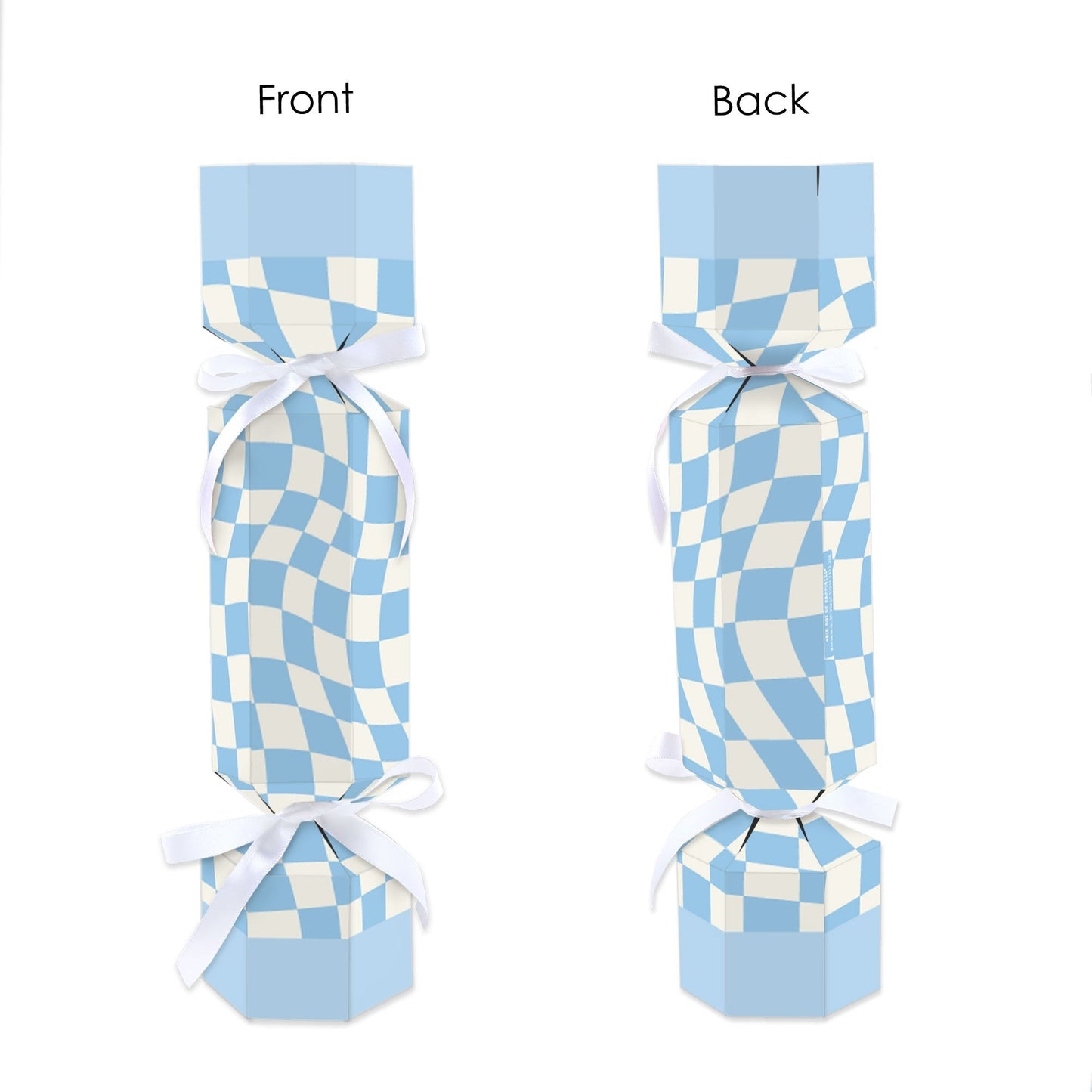 Checkered Cracker Boxes - 12 Ct