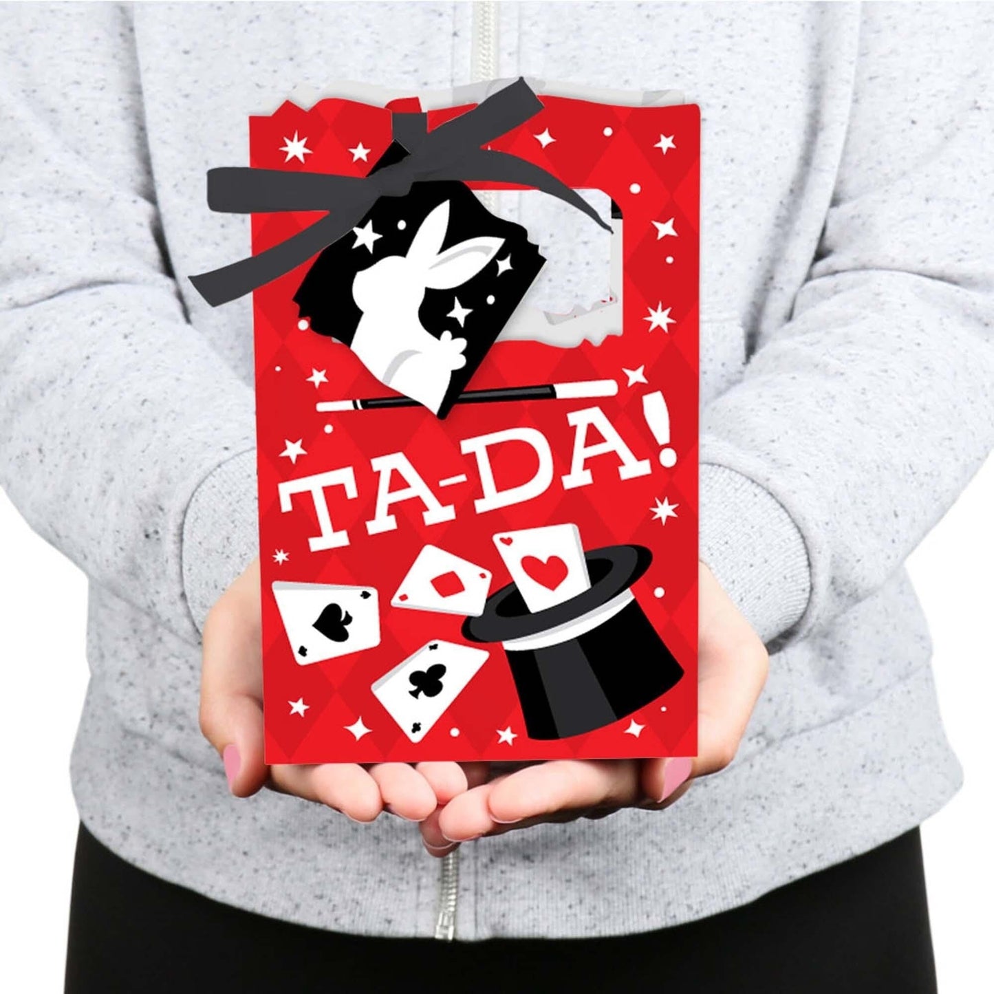 Ta-Da, Magic Show - Magical Birthday Party Favor Boxes - Set of 12