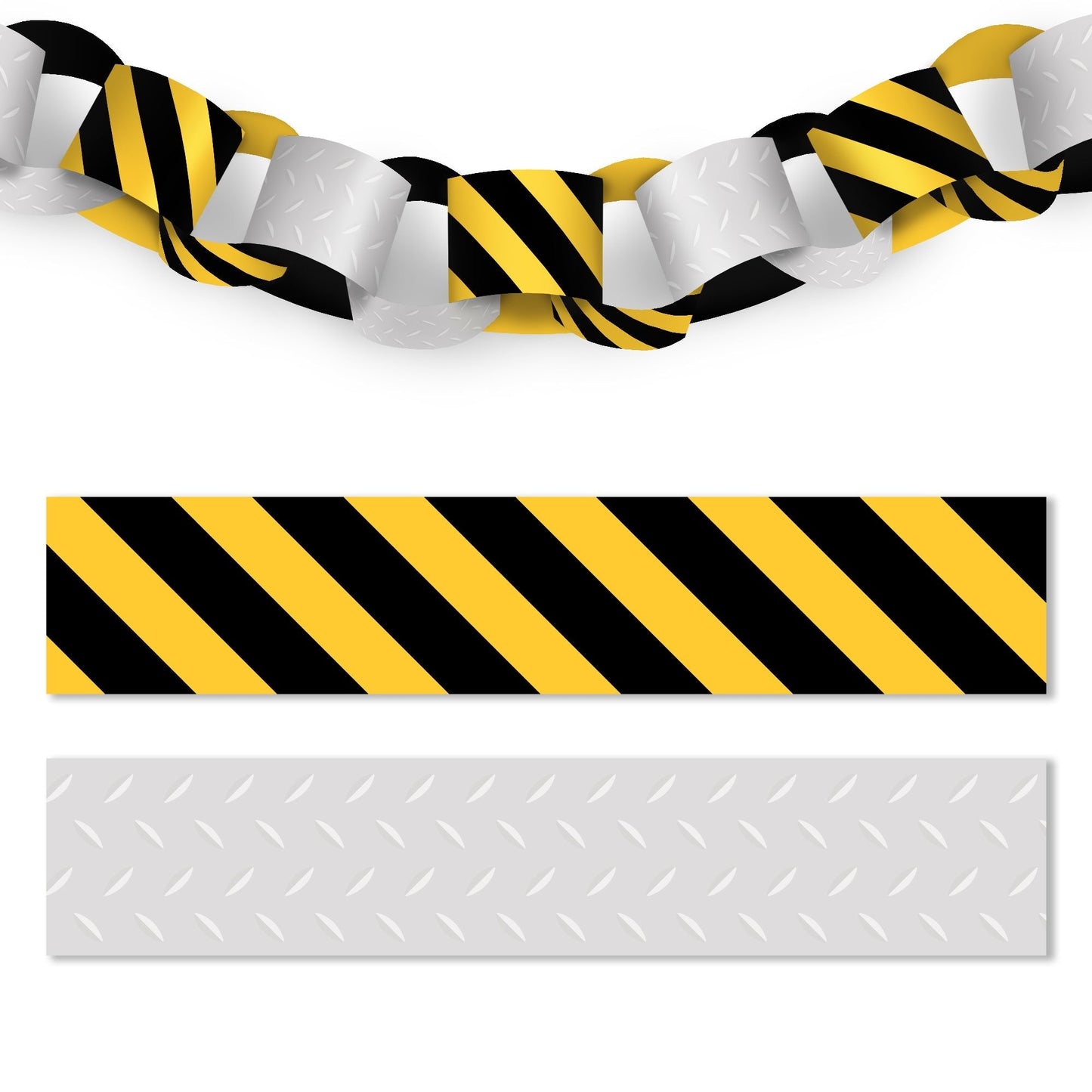 Dig It - Construction DIY Paper Chains - 128 Pc
