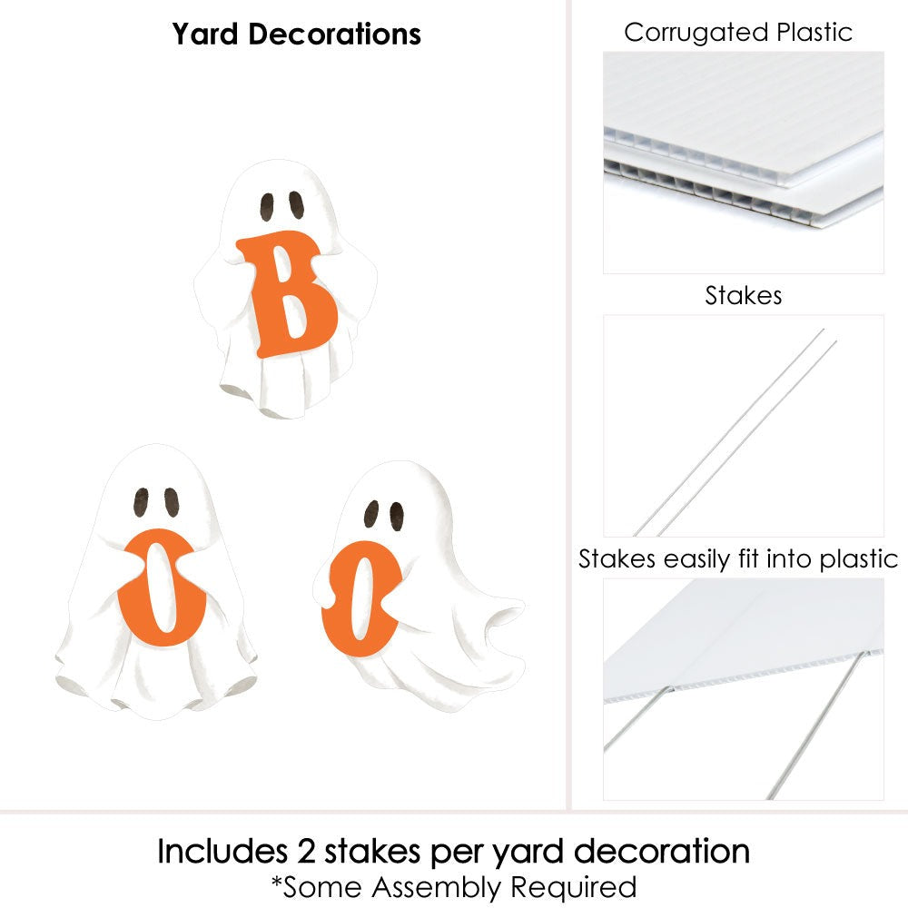 Ghosts Yard Sign - BOO