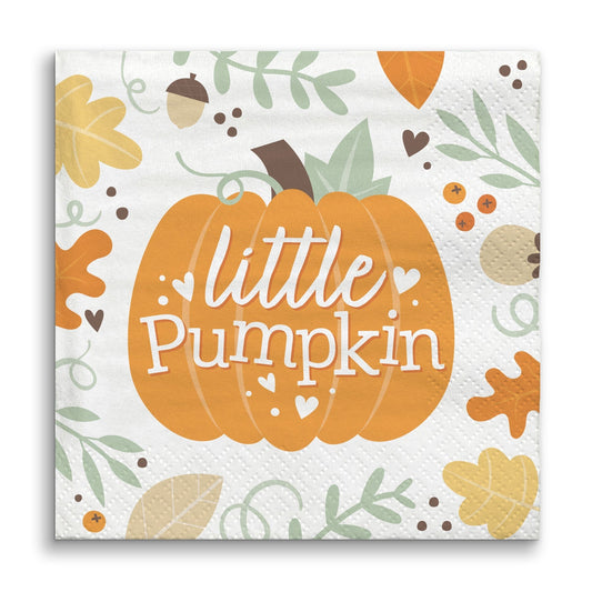 Napkins - Little Pumpkin - 24 Ct