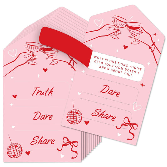 Drinks with the Girls Truth, Dare, Share Pull Tabs - 12 Ct