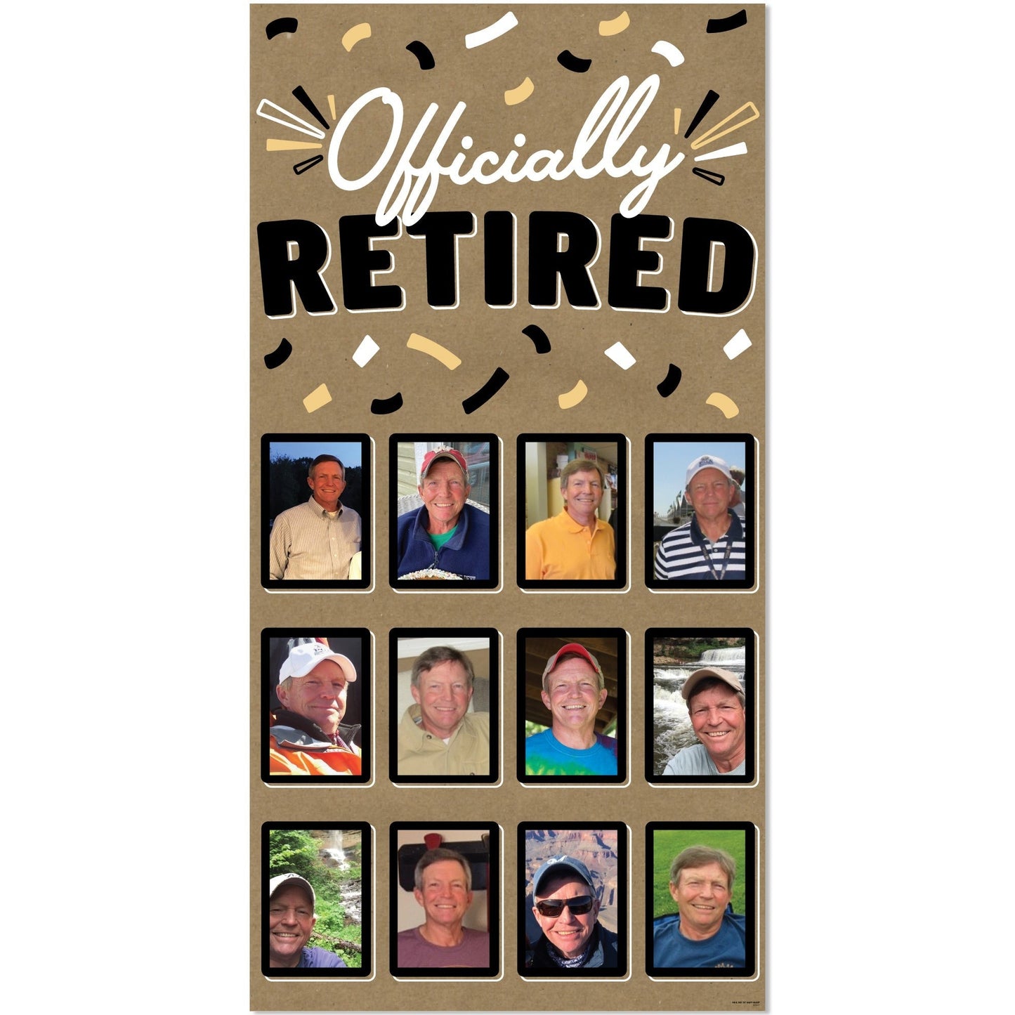 Retirement Kraft Photo Banner