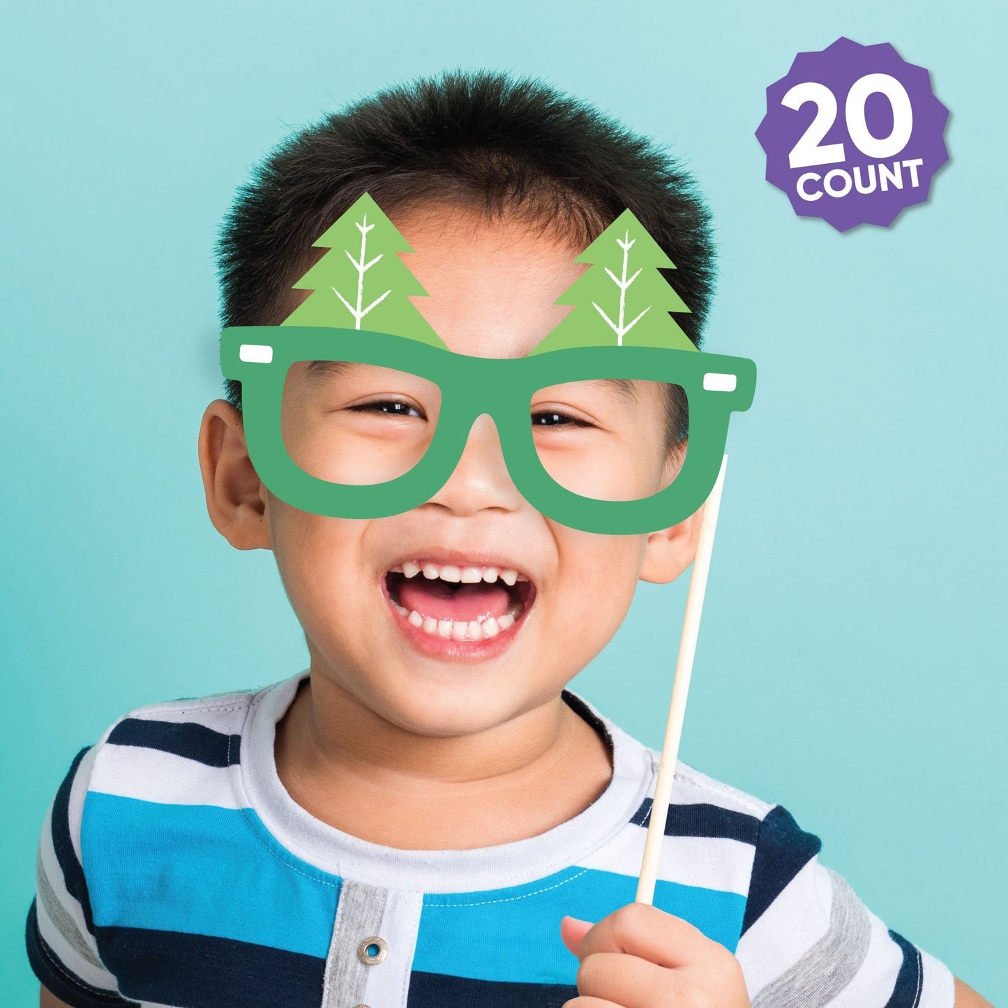 Camping Photo Props - 20 Ct
