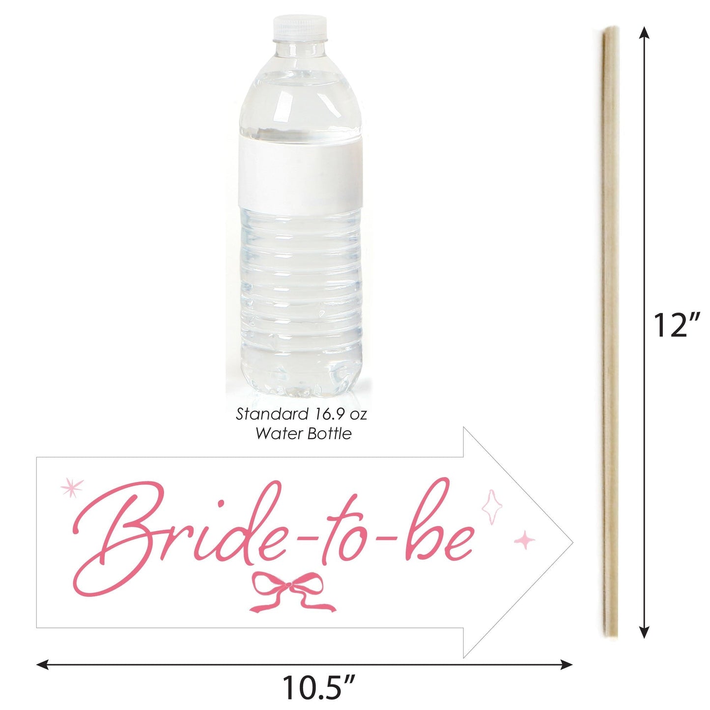 Tying The Knot Funny Photo Props - 10 Ct