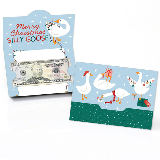 Christmas Silly Goose Money and Gift Card Holders 8 - Ct