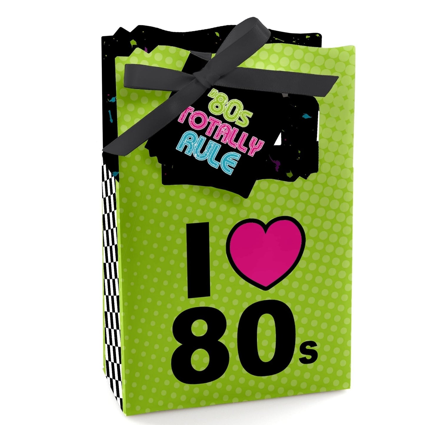 80's Retro - Totally 1980s Party Favor Boxes - Set of 12