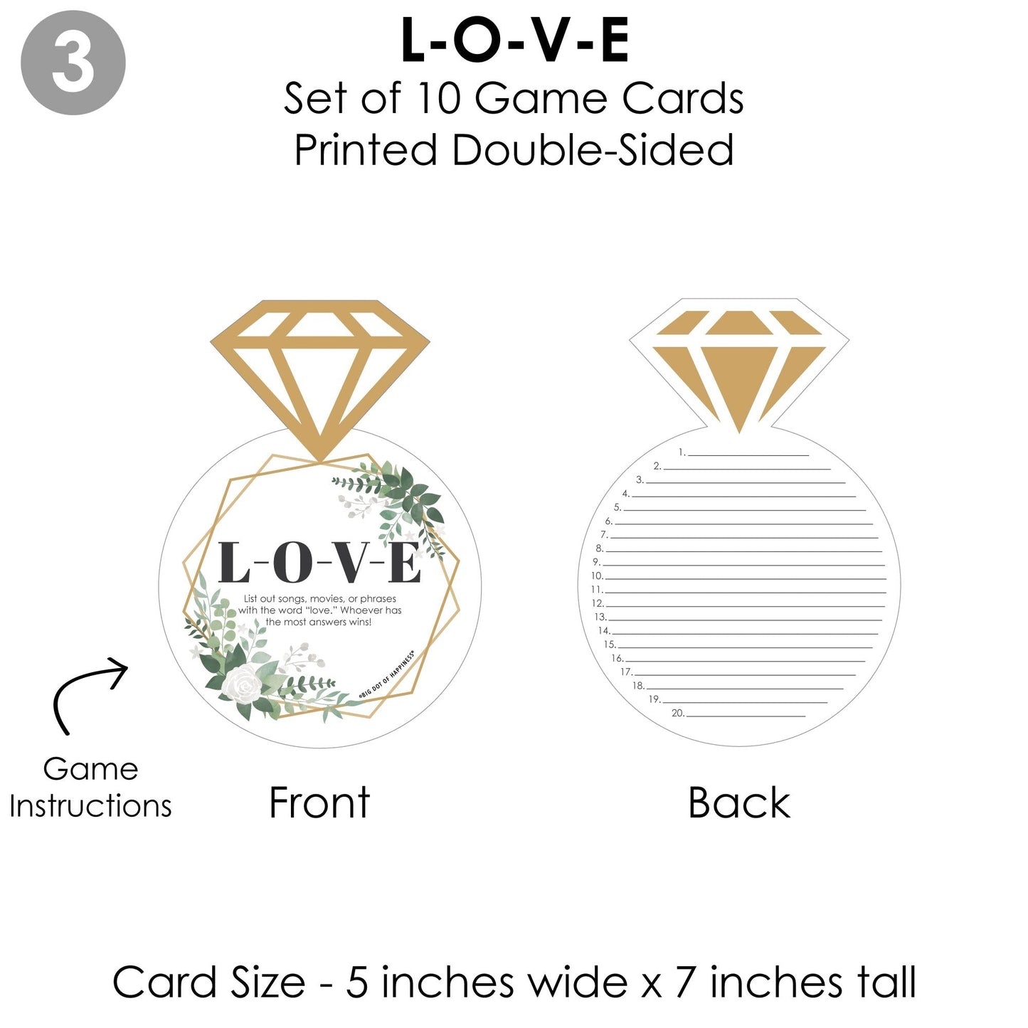 Boho Botanical Bride - 4 Greenery Bridal Shower Games - 10 Cards Each - Who Knows The Bride Best, Bride or Groom Quiz, What's in Your Purse and Love - Gamerific Bundle