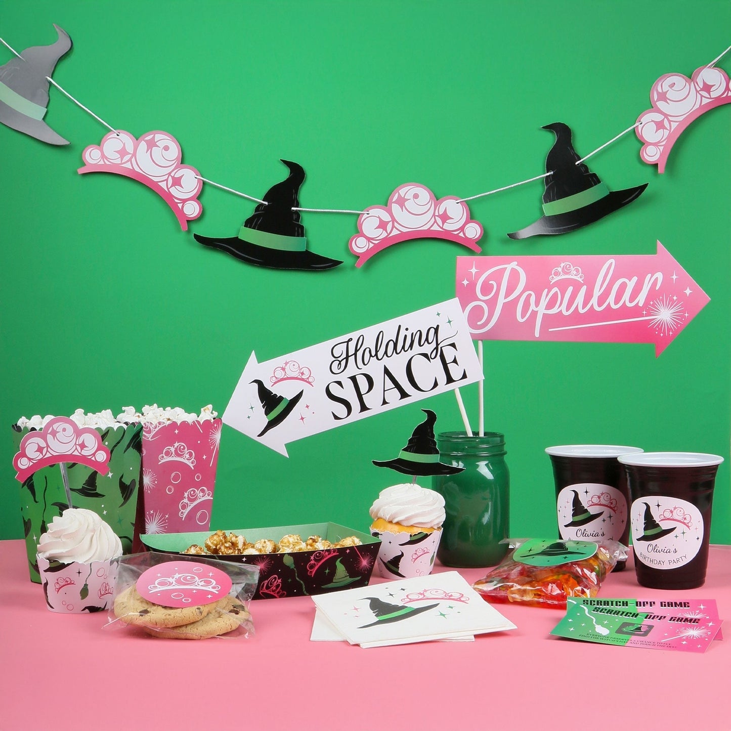 Witch Garland Banner - 15 Pc