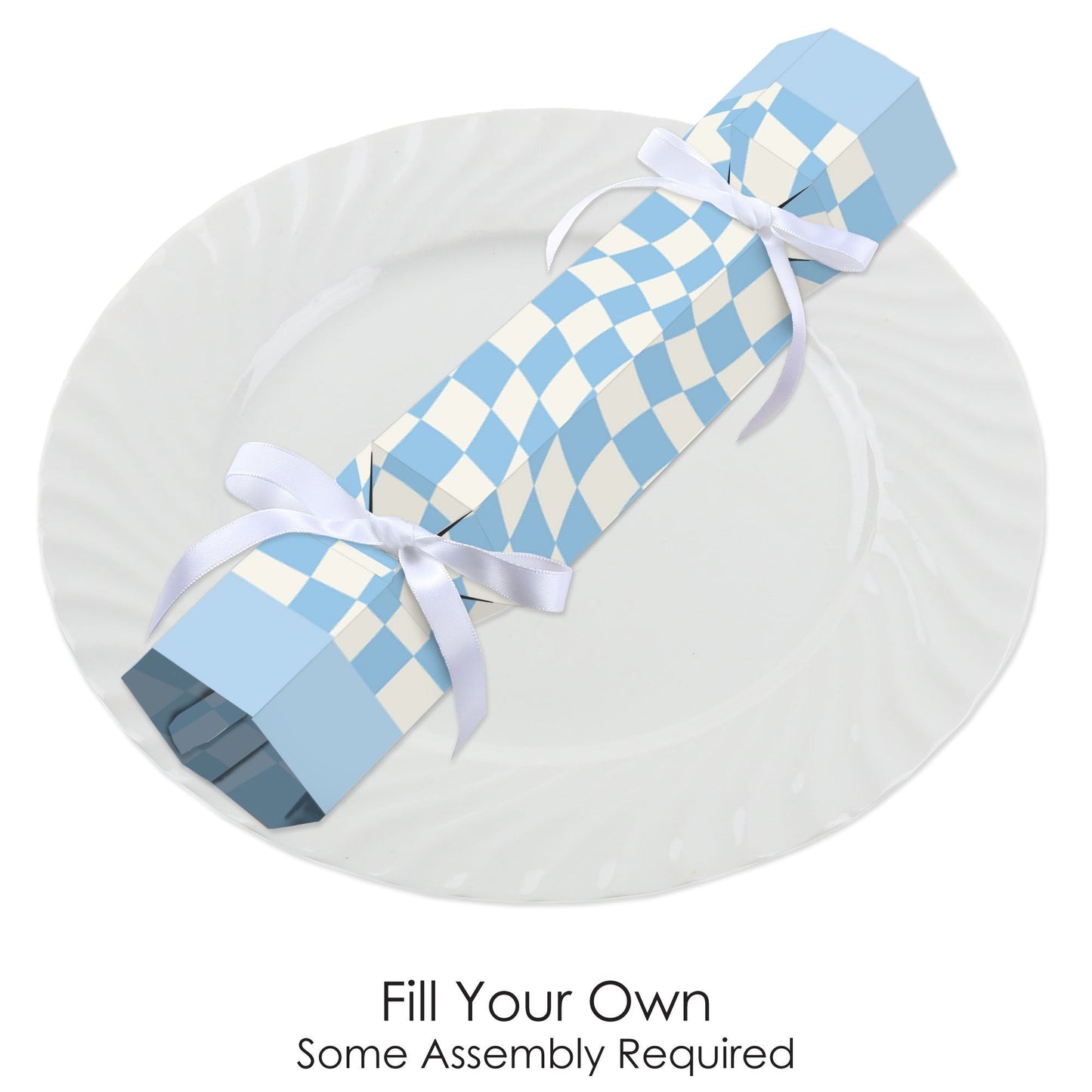 Checkered Cracker Boxes - 12 Ct