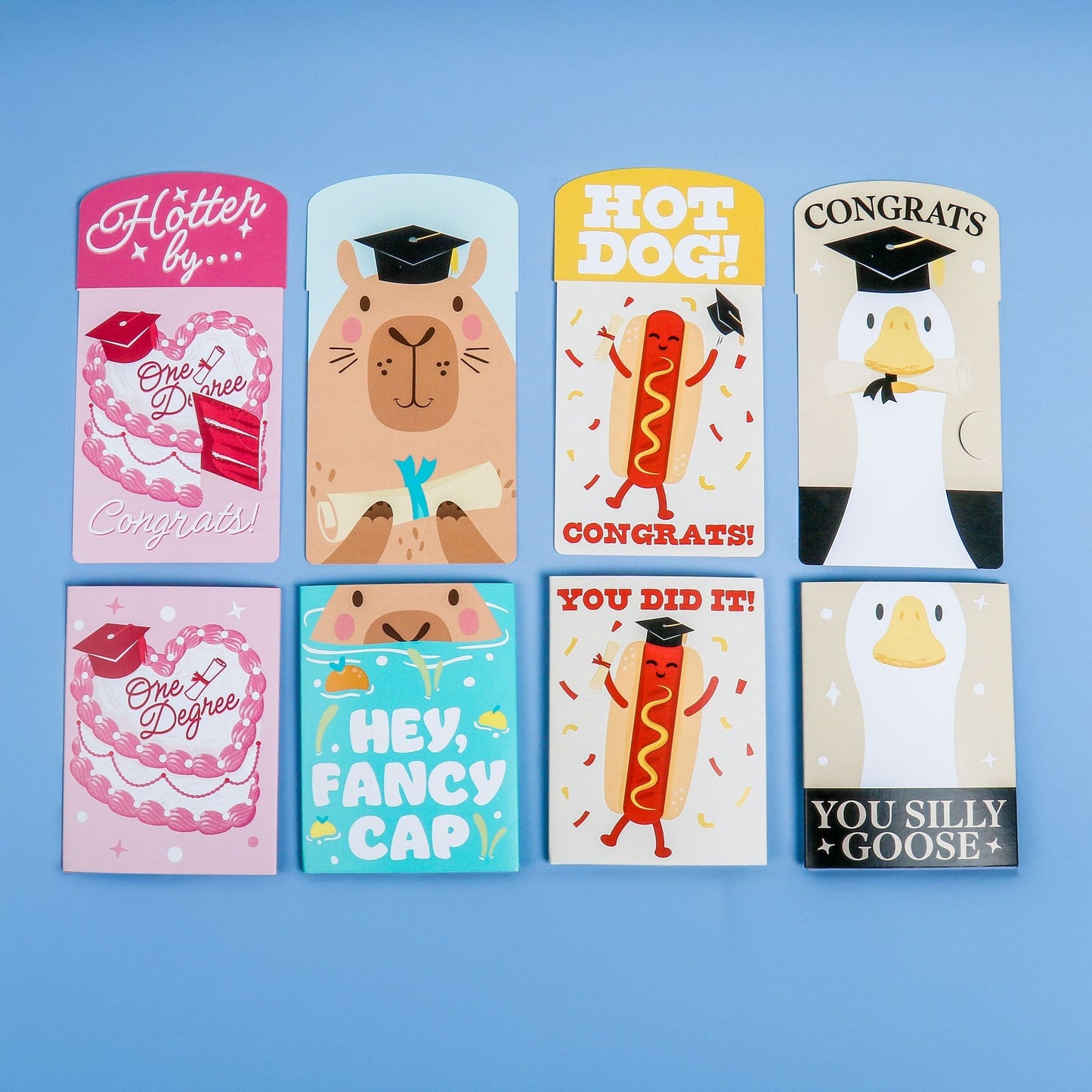 Assorted Funny Graduation Nifty Gifty Card Holders - 8 Ct
