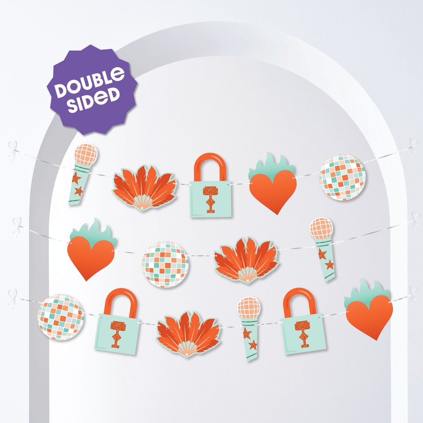 The Life of a Party Garland Banner - 15 Pc