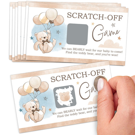 We Can Bearly Wait Scratch Off Cards Game - 22 Ct