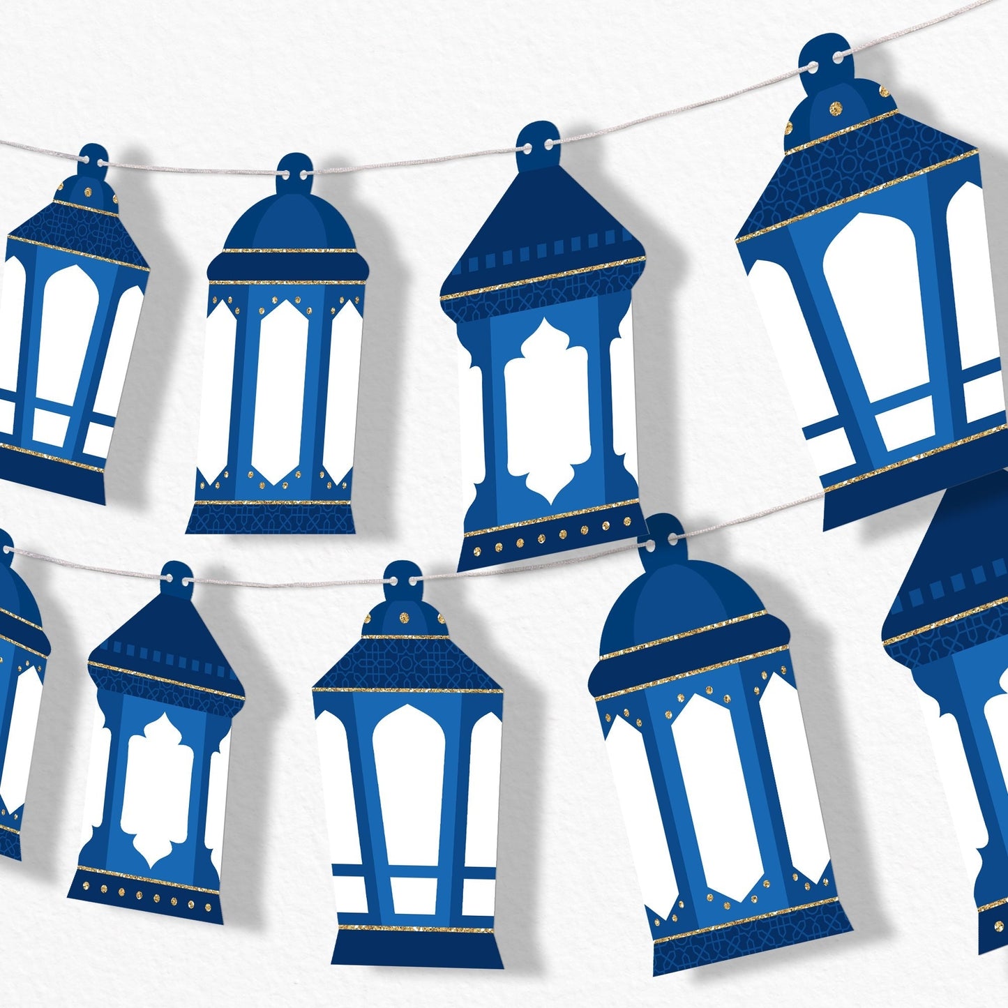 Ramadan Garland Banner - 15 Pc