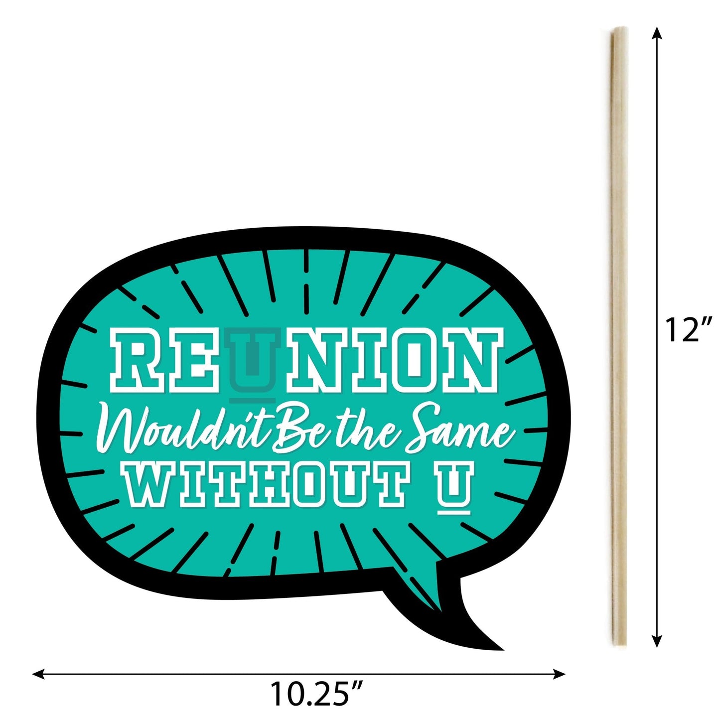 Funny Still Got Class - High School Reunion Party Photo Booth Props Kit - 10 Piece
