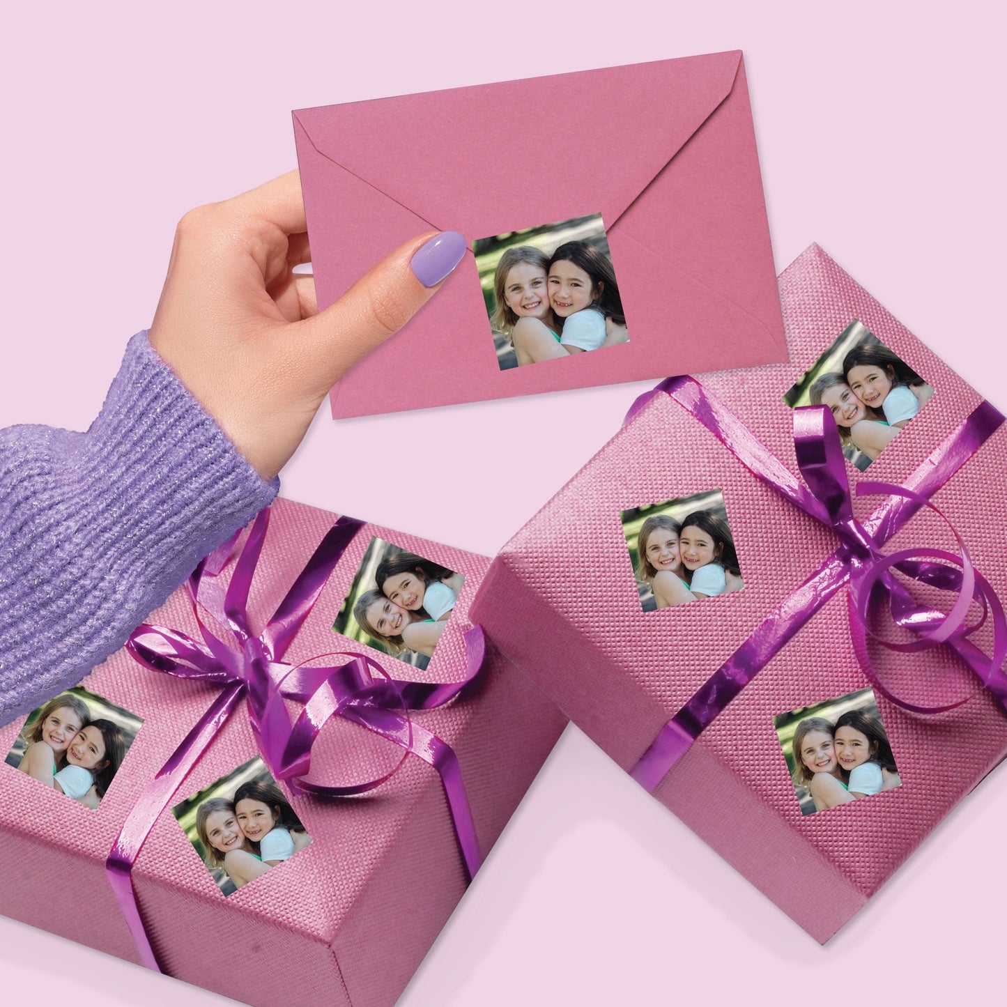 Custom Photo Cut-Out Stickers - 24 Ct